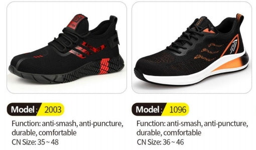 Safety shoes , Anti-smashing , Anti-stab, wear resistant and Anti-skid, waterproof and oil-proof AQ2003-AQ1096