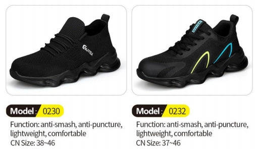 Safety shoes , Anti-smashing , Anti-stab, wear resistant and Anti-skid, waterproof and oil-proof AQ0230-AQ0232