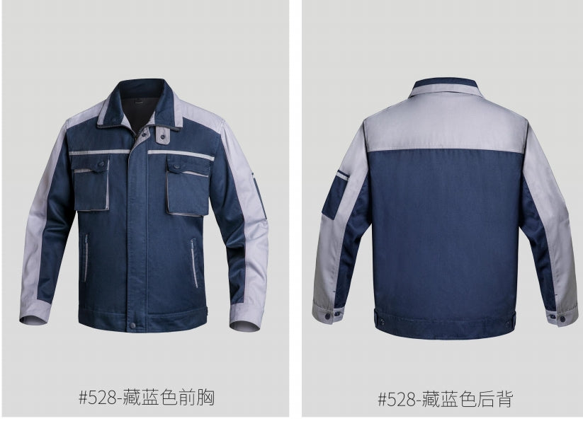 *528Work clothes blue style