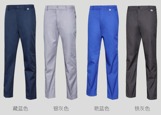 Construction trousers blue/grey/dark blue/dark gray