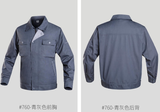 *760 work clothes blue and gray style