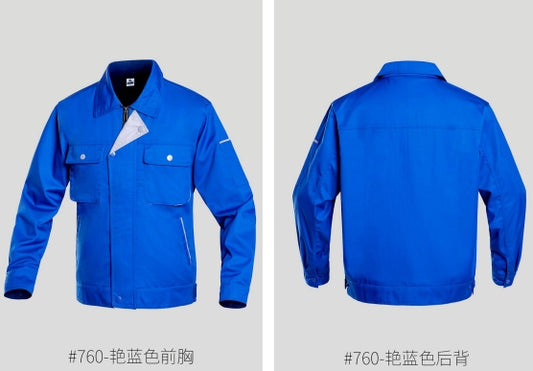 *760 work clothes blue style