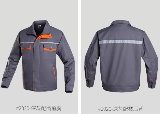 *2020 dark gray with orange work clothes