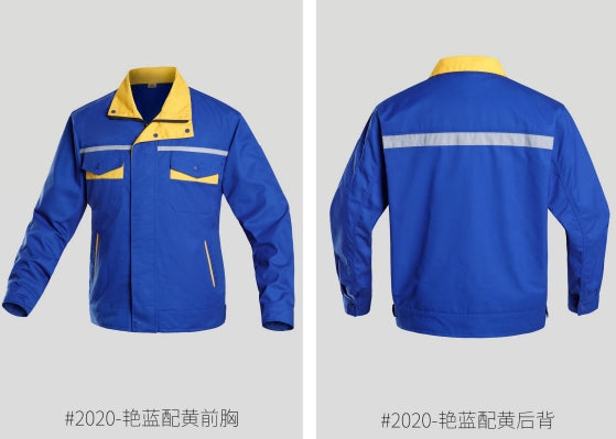 *2020 blue with yellow work clothes