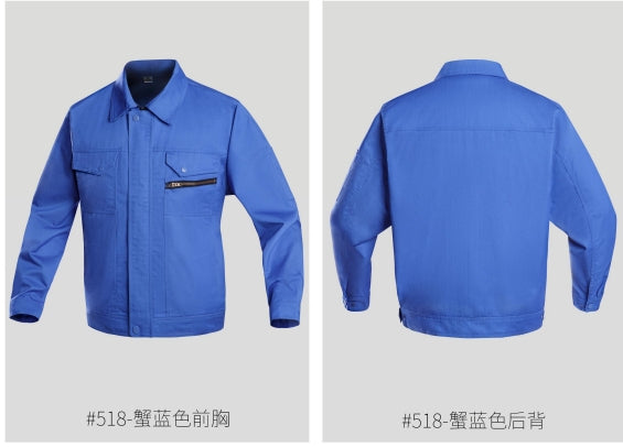 *518 blue construction clothes