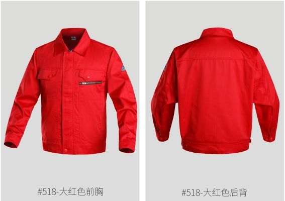 *518 Big red construction clothes