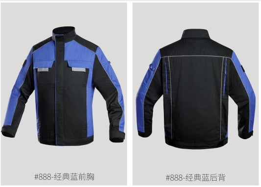 *888 Blue construction clothes