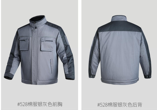 *528 Silver gray construction clothing