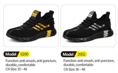 Safety shoes , Anti-smashing , Anti-stab, wear resistant and Anti-skid, waterproof and oil-proof AQ9200-AQ2002