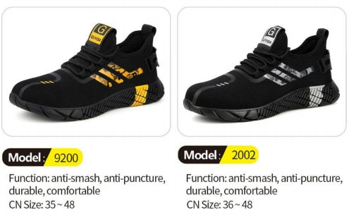 Safety shoes , Anti-smashing , Anti-stab, wear resistant and Anti-skid, waterproof and oil-proof AQ9200-AQ2002