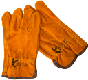 Cowhide driver welding gloves